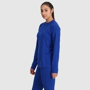 The North Face Flash Dry Ling Sleeve Royal Blue Top